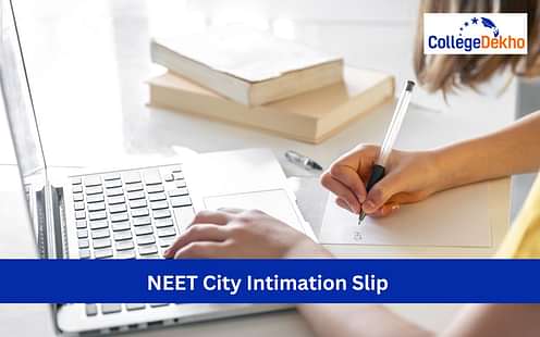 NEET City Intimation Slip 2025