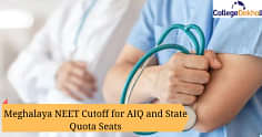 NEET 2024 Cutoff for Meghalaya - AIQ and State Quota Seats