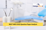 NEET MDS 2022 Question Paper Analysis: Difficulty Level, Good Attempts