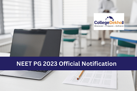 NEET PG 2023 Notification Out; Application Process Starts at 3 PM Today (7th January)