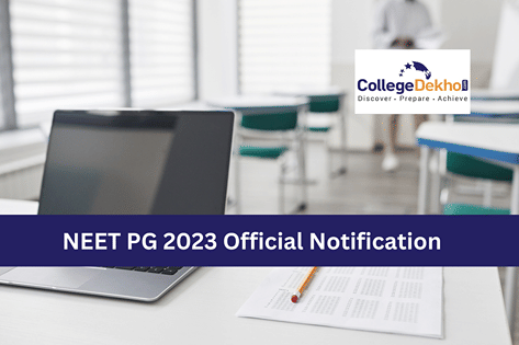 NEET PG 2023 Notification Out; Application Process Starts at 3 PM Today ...