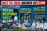 NEET PG 2026 Answer Key LIVE: NBEMS Response Sheet Link, Expected Cutoff