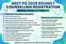 NEET PG 2026 Round 1 Counselling Registration Begins from October 12: Important Documents Required; Instructions
