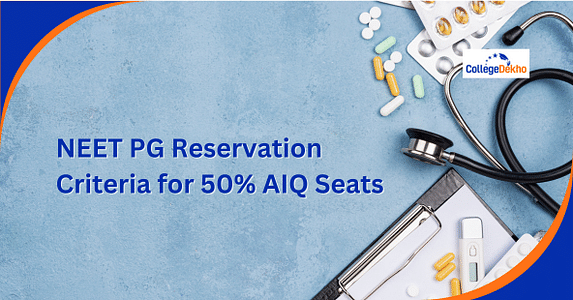 NEET PG Reservation Criteria 2025 for 50% AIQ Seats - Category-wise Reserved Seats