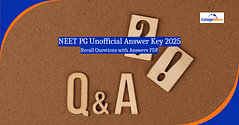 NEET PG Unofficial Answer Key 2025 (Out): Recall Questions with Answers PDF