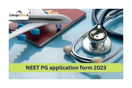 NEET PG application form 2023