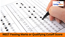 NEET Passing Marks 2024: NEET Cut off & Qualifying Marks