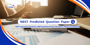 NEET Predicted Question Paper 2022 - Expected Questions