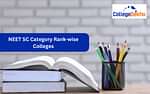NEET SC category rank vs college