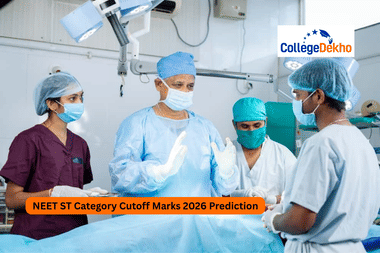 NEET ST Category Cutoff Marks 2026 Prediction