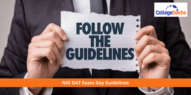 NID DAT Exam Day Guidelines