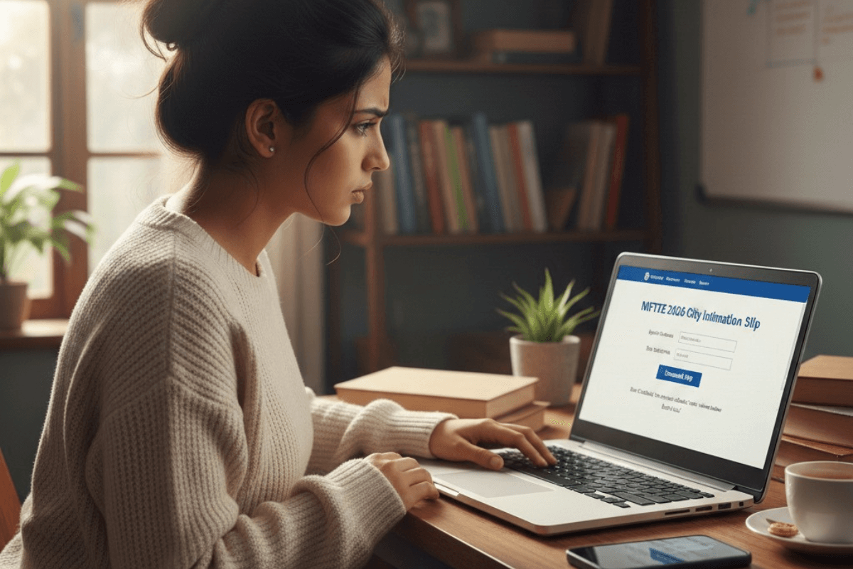 NIFTEE 2026 City Intimation Slip OUT