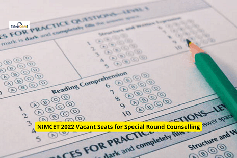 NIMCET 2022 Vacant Seats for Special Round Counselling Released: Check Total Number of Seats Vacant