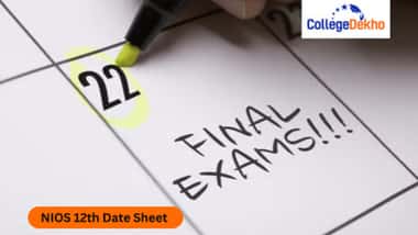 NIOS 12वीं डेट शीट 2026 (NIOS 12th Date Sheet 2026 in Hindi)