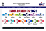 एनआईआरएफ यूनिवर्सिटी रैंकिंग 2023