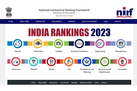 NIRF University Ranking 2023 Released List of Top Universities