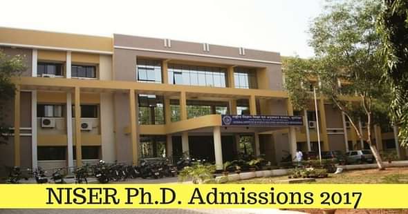 NISER Bhubaneshwar Invites Applications for Ph.D. Programme 2017