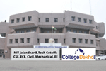 NIT Jalandhar B.Tech Cutoff: CSE, ECE, Civil, Mechanical, EE