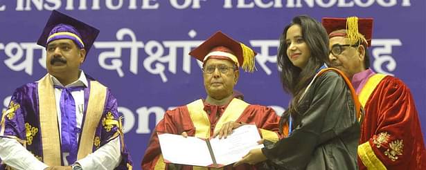 President of India Attends First Convocation of NIT Delhi