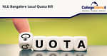 NLSIU local quota