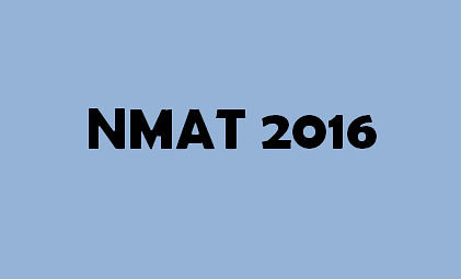 NMAT GMAC – 2016 Exam Update