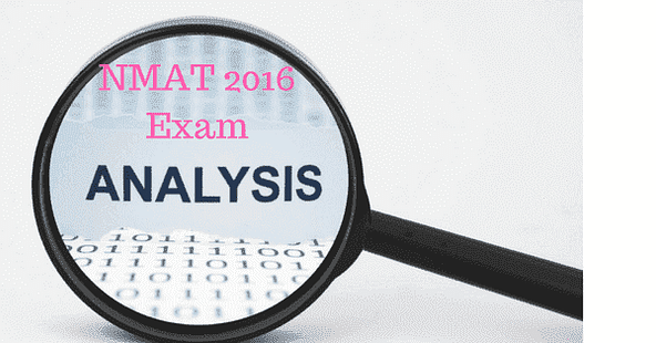NMAT 2016 Exam Analysis for Admission to MBA Colleges in India
