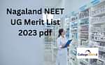 Nagaland NEET UG 2023 Merit List