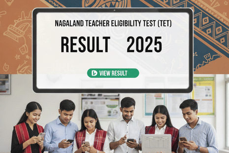 Nagaland TET result 2025 Release Date