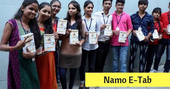 3 Lakh College Students in Gujarat to Get Namo E-Tab at Minimal Cost