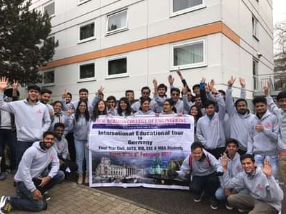 NHCE Students International Trip to Germany
