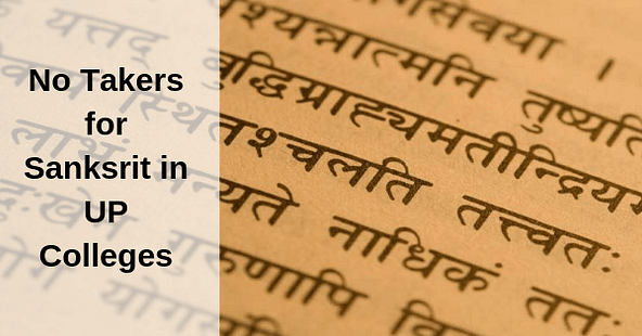Few Takers for Sanskrit Course in Uttar Pradesh