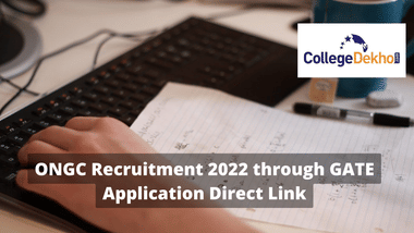 ONGC Recruitment 2022 through GATE Application Out Get Direct Link Here