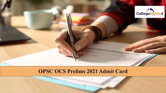OPSC OCS Prelims 2021 Admit Card
