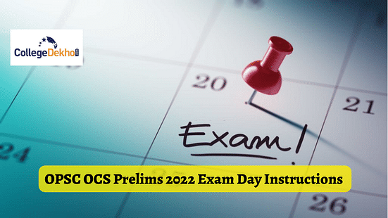 OPSC OCS Prelims 2021 Exam Day Instructions