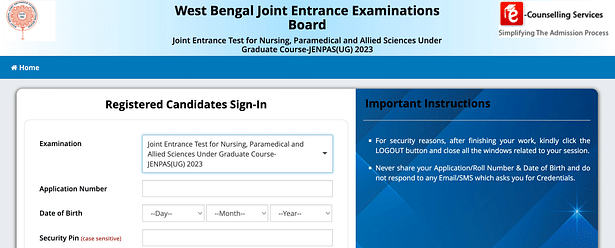 JENPAS UG Result 2023 Download Link