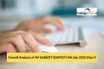 Overall Analysis of AP EAMCET (EAPCET) 4th July 2022 (Day 1)