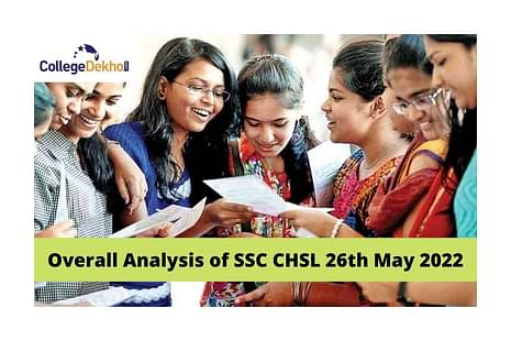 Overall analysis of SSC CHSL 26th May 2022