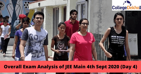 Overall Exam Analysis of JEE Main 4th Sept 2020 (Day 4)