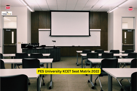 PES University KCET Seat Matrix 2022: Check total number of seats available