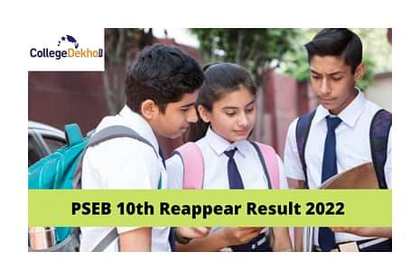 PSEB 10th Reappear Result 2022