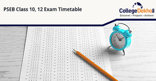 Punjab Board Class 12 Exam Time Table 2021-22