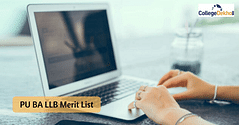 PU BA LLB 2023 Merit List