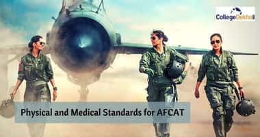 AFCAT फिजिकल मेडिकल स्टैंडर्ड 2025 (AFCAT Physical and Medical Standards 2025)