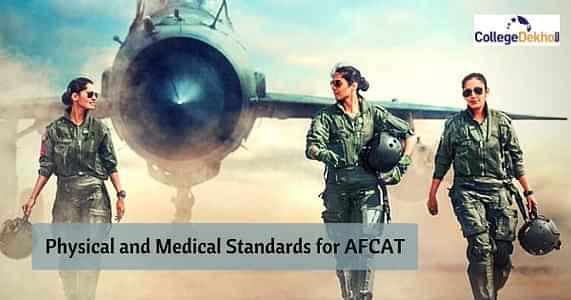 AFCAT फिजिकल मेडिकल स्टैंडर्ड 2025 (AFCAT Physical and Medical Standards 2025)