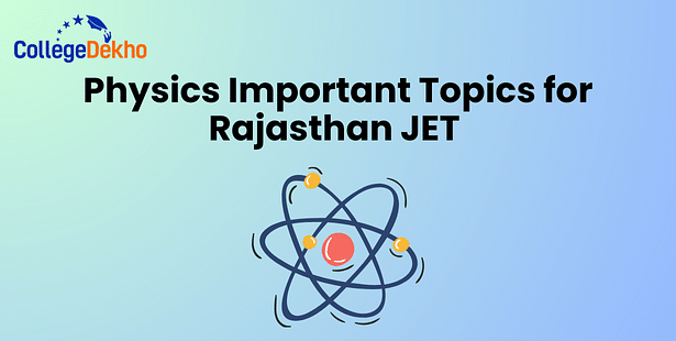 List of Important Topics for Rajasthan JET Physics