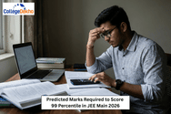 Predicted Marks Required to Score 99 Percentile in JEE Main 2026