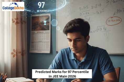 Predicted Marks for 97 Percentile in JEE Main 2026 | CollegeDekho