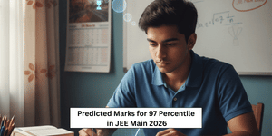 Predicted Marks for 97 Percentile in JEE Main 2026