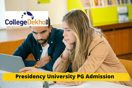 Presidency University PG Admission 2024