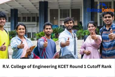 R.V. College of Engineering KCET Round 1 Cutoff Rank 2025